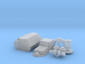 1/18 Flathead Basic Block Kit in Clear Ultra Fine Detail Plastic