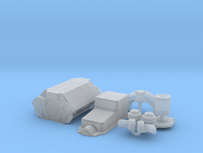 1/24 Flathead Basic Block Kit in Clear Ultra Fine Detail Plastic