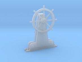Steam Picket Wheel 1/48 in Clear Ultra Fine Detail Plastic