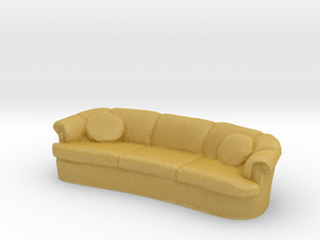 Sofa 1/24 in Tan Fine Detail Plastic