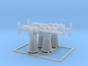 6 Pounder x 4 1/72 in Clear Ultra Fine Detail Plastic