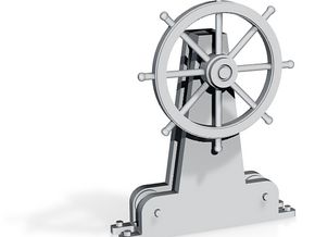 Steam Picket Wheel 1/72 in Clear Ultra Fine Detail Plastic