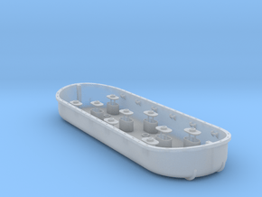 Polyphemus Lift Raft for Deans Marine Hull in Clear Ultra Fine Detail Plastic