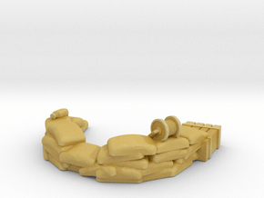 Sandbag Emplacement 1/160 in Tan Fine Detail Plastic