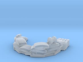 Sandbag Emplacement 1/200 in Clear Ultra Fine Detail Plastic