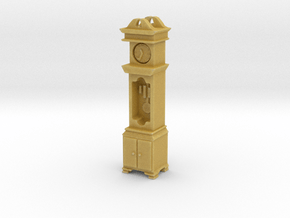 Pendulum Clock 1/43 in Tan Fine Detail Plastic