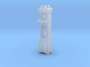 Pendulum Clock 1/43 in Clear Ultra Fine Detail Plastic