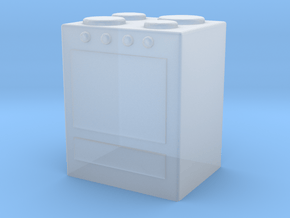 Stove 1/35 in Clear Ultra Fine Detail Plastic