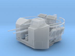 Bofors MKVI 1/128 in Clear Ultra Fine Detail Plastic