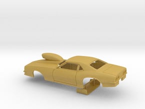 1/43 Pro Mod 68 Camaro With Scoop in Tan Fine Detail Plastic