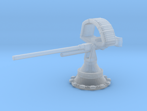 Browning M9 on PT boat mount 1/96 in Clear Ultra Fine Detail Plastic