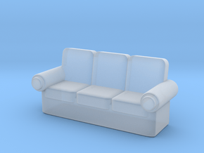 Sofa 1/43 in Clear Ultra Fine Detail Plastic