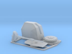 4.5" Stealth Turret 1/200 in Clear Ultra Fine Detail Plastic