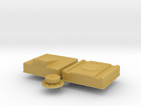 1/25 Fuel Cell RJS-5g-13-13-8-Sump in Tan Fine Detail Plastic