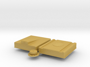 1/32 Fuel Cell RJS-12g-16-18-9-Sump in Tan Fine Detail Plastic
