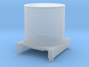 Water Tank 1/87 in Clear Ultra Fine Detail Plastic