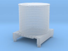 Water Tank 1/76 in Clear Ultra Fine Detail Plastic