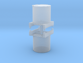 Water Tank (x2) 1/144 in Tan Fine Detail Plastic