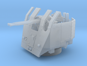 MKV Twin Bofors - Depressed 1/144 in Clear Ultra Fine Detail Plastic