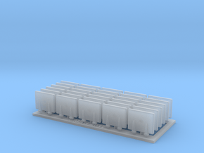 Coaling ports 1/96 in Clear Ultra Fine Detail Plastic