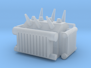 Electrical Transformer 1/100 in Clear Ultra Fine Detail Plastic