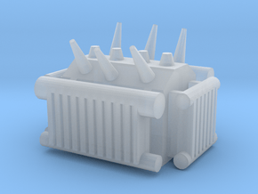 Electrical Transformer 1/35 in Clear Ultra Fine Detail Plastic