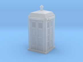 TARDIS / Police box Mk2 (British N 1:148) in Clear Ultra Fine Detail Plastic