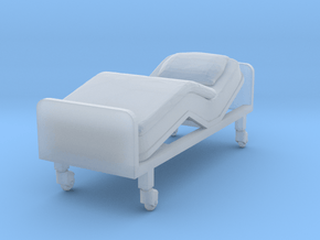Hospital Bed 1/56 in Tan Fine Detail Plastic