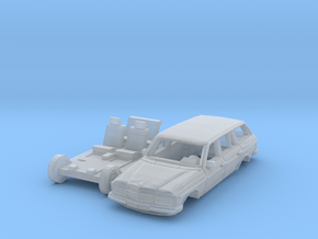 Mercedes-Benz T-Modell (N 1:160) in Clear Ultra Fine Detail Plastic