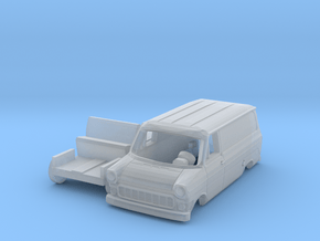 Ford Transit Kastenwagen (N 1:160) in Clear Ultra Fine Detail Plastic