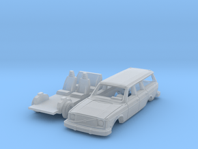 Volvo 245 DL (N 1:160) in Clear Ultra Fine Detail Plastic
