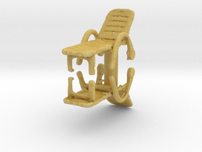 Deck Chair (x2) 1/56 in Tan Fine Detail Plastic
