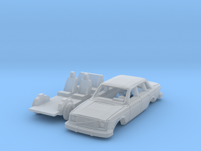 Volvo 244 DL (TT 1:120) in Clear Ultra Fine Detail Plastic