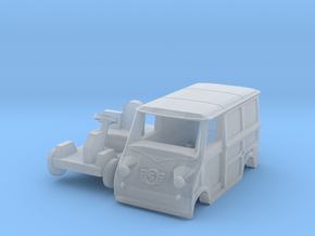 Goggomobil Transporter (N 1:160) in Clear Ultra Fine Detail Plastic