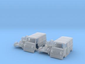 SET 2x Goggomobil Transporter (N 1:160) in Clear Ultra Fine Detail Plastic
