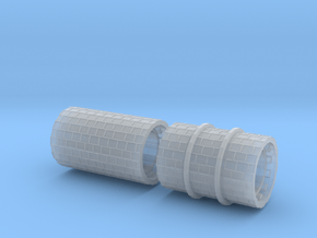 SET 2x Straßenwalzen Schmalspur (H0e 1:87) in Clear Ultra Fine Detail Plastic