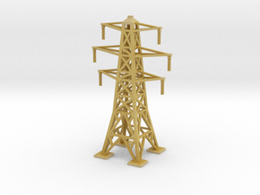 Transmission Tower 1/200 in Tan Fine Detail Plastic
