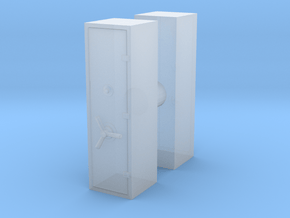 Large Safe (x2) 1/76 in Clear Ultra Fine Detail Plastic