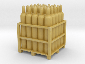 Gas Tank Pallet 1/56 in Tan Fine Detail Plastic