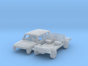 Range Rover (N 1:160) in Clear Ultra Fine Detail Plastic