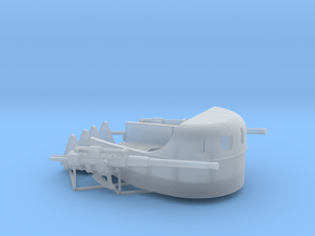 X1 Submarine Turret 1/96 in Clear Ultra Fine Detail Plastic