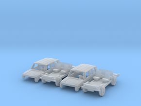 SET 2x Range Rover (N 1:160) in Clear Ultra Fine Detail Plastic