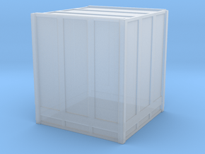 Large Shipping Crate 1/100 in Clear Ultra Fine Detail Plastic