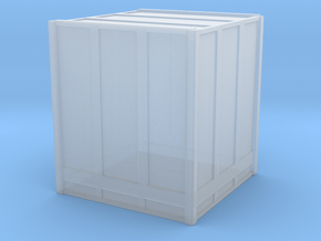 Large Shipping Crate 1/87 in Clear Ultra Fine Detail Plastic