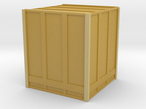 Large Shipping Crate 1/72 in Tan Fine Detail Plastic