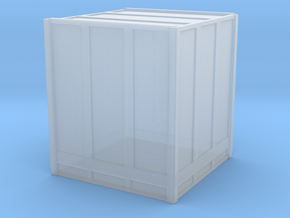 Large Shipping Crate 1/72 in Clear Ultra Fine Detail Plastic