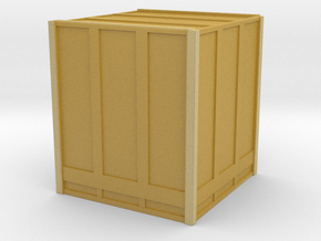 Large Shipping Crate 1/48 in Tan Fine Detail Plastic