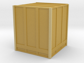 Large Shipping Crate 1/43 in Tan Fine Detail Plastic