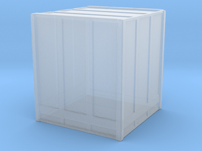 Large Shipping Crate 1/120 in Clear Ultra Fine Detail Plastic