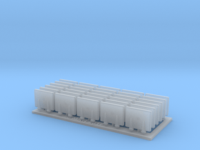 Coaling ports 1/72 in Clear Ultra Fine Detail Plastic